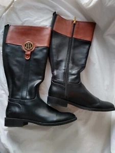 Tommy Hilfiger Shano Women Classic Ridding Boots Size 9 - Picture 1 of 6