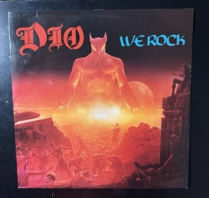 Dio - We Rock. lp black vinyl "1984 UK press" - Picture 1 of 4