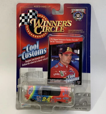 Chevy Bel Air Dupont 1957 Jeff Gordon Cool Customs (1446) Winners Circle Cool Customs Foto 1 de 4