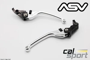 ASV Kawasaki Z900RS 2018-2023 F3 Regular Silver Brake and Clutch Levers - Picture 1 of 3