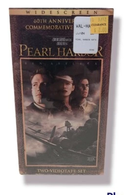 Pearl Harbor (VHS, 2001, 2-Tape Set, Pan  Scan 60th Anniversary BRAND NEW SEALED - Image 1 of 4