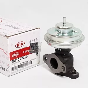 2841027250 EGR Valve 1P+Gasket 2P For KIA SPORTAGE 2.0L CRDI Diesel 2005-2010 - Picture 1 of 11