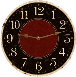 Rustic Wall Clock - Picture 1 of 5