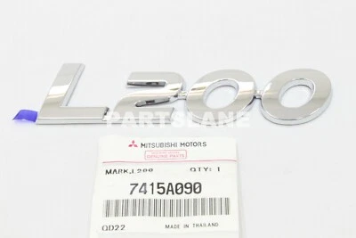 Mitsubishi Strada Triton OEM Genuine L200 Mark Emblem Symbol Plate 7415A090 - Изображение 1 из 2