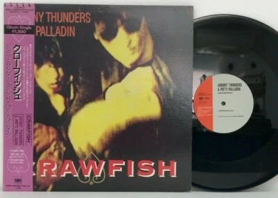 Patti Palladin & Johnny Thunders - Crawfish 12" Single 1985 Japan LP w/ obi - Image 1 of 2