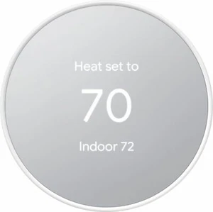 Nest Programmable Smart Wi-Fi Thermostat- Snow | Brand New - Picture 1 of 1