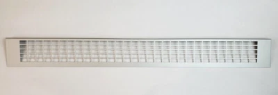 Aluminium Lüftungsgitter 60cm Belüftung Küche Sockel Schrank Kühlschrank - Bild 1 von 3