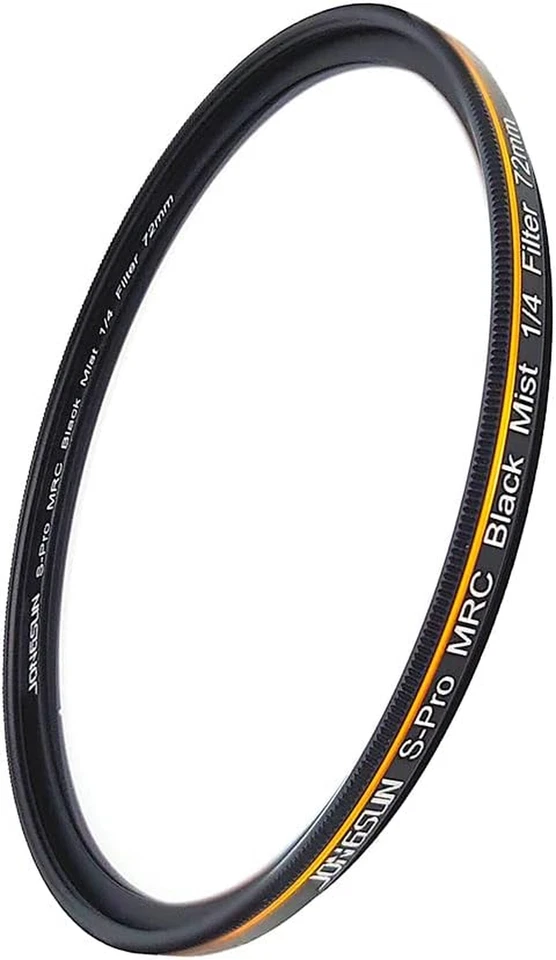 S-Pro MRC Black Mist 1/4 Filter 72Mm, Black Soft Pastel Dream Movie Special Effe - Image 1 of 4