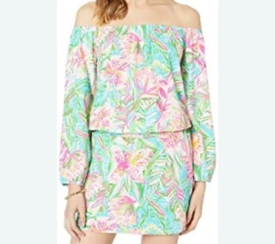 Детский комбинезон Lilly Pulitzer Lana Skort Pop Up Lilly of the Jungle эластичный размер XS - Изображение 1 из 4