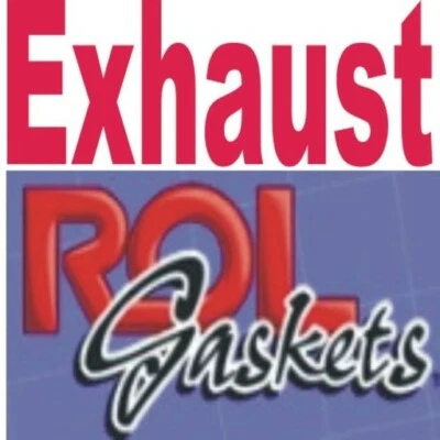 Exhaust gaskets for Ford Mercury Lincoln 1982-1995 3.8 Rol Brand MS3985 - Image 1 of 2