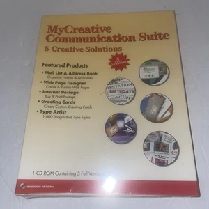 MyCreative Communication Suite 5 Creative Solutions (PC, 2000) Sealed in Box - Picture 1 of 6
