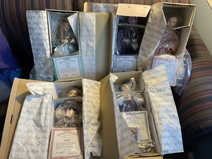 Ashton Drake Little Women Dolls Complete Set of 5 ***NEW IN BOX*** - Picture 1 of 12