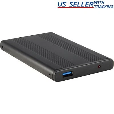 USB 3.0 2.5" SATA Hard Drive External Enclosure HDD Case Durable Aluminum - Image 1 of 4