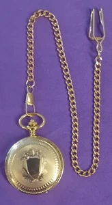 Taschenuhr mit Kette - Bild 1 von 5