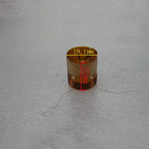 19,1 mm Tieftöner Schwingspulen KSV Runddraht Bass Lautsprecherspule Heim Audio Teile Neu - Bild 1 von 2