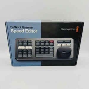 Blackmagic Design DaVinci Resolve Speed Editor Dedicated Controller Unused - Photo 1 sur 10