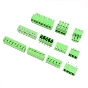 2-12 Pin PCB Terminal Block Connector Plug/Straight/Right Angle Pin 3.81mm Pitch - Picture 1 of 5