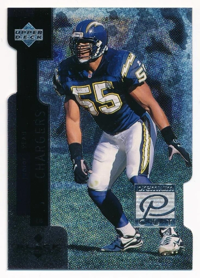 1998 Upper Deck Black Diamond JUNIOR SEAU Premium Cut #PC9 *Chargers* NRMT-MT - Image 1 of 1
