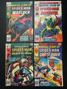 Marvel Team-Up #55 56 57 58 (Marvel 1977) Copertine Cockrum! AFFARI di fascia media! - Foto 1 di 18