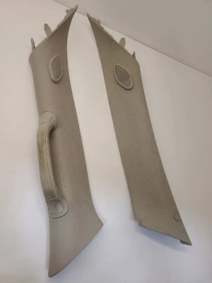 2008 GMC SIERRA 1500 LH RH A Pillar Pair Windshield interior trim BEIGE  - Image 1 of 4