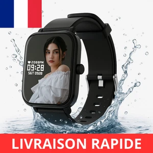 Montre Connectée Sportive Bluetooth 1,81″ | Cardio, GPS, Étanche IP68 - Photo 1/12