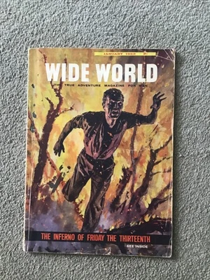 WIDE WORLD Magazine “true adventure…for men” January 1962 - Image 1 of 4