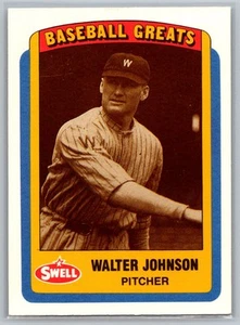1990 Swell Baseball Greats #75 Walter Johnson - Picture 1 of 2