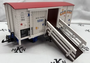 LGB 4036 Circus Cage Animal Car G Scale with Circus Animal Ramp/Rails LN/Box - Picture 1 of 11