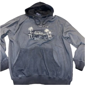 Pullover con capucha vintage envejecido de San Diego California XL  - Imagen 1 de 9