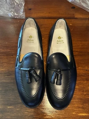 Alden New England Men’s Black Leather Penny Loafer Dress Shoe 9.5 EEE - Image 1 of 4