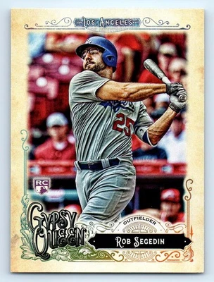 2017 Topps Gypsy Queen #221 Rob Segedin RC Los Angeles Dodgers - Image 1 of 2