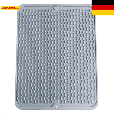 Silikon Abtropfmatte | 30x40cm | Hitzebeständig | Rutschfest | Spülmatte - Bild 1 von 4