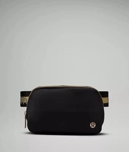Riñonera cinturón Lululemon 🖤 Wordmark negra dorada blanca ópalo en todas partes 1L NUEVA - Imagen 1 de 7