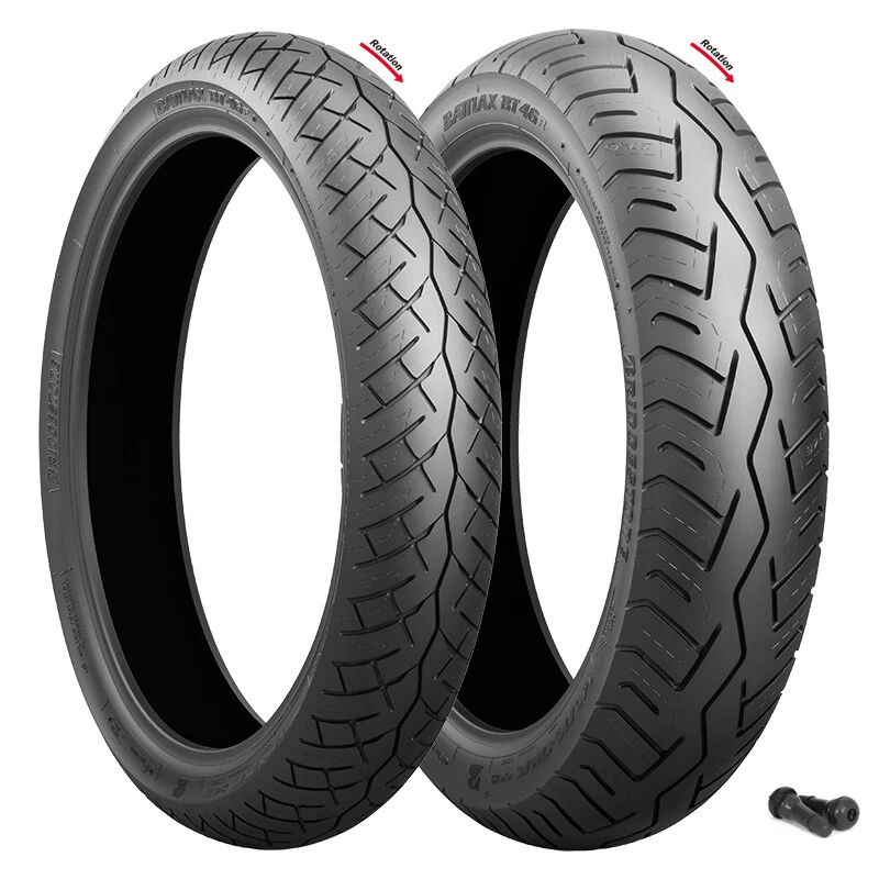 Bridgestone Battlax BT-46 Tire Set Honda CX500C/D GL500 CB550SC CB650C/SC GL650 - Image 1 of 1