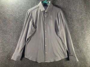 Leeward Mizzen Haupthemd mit Knopfleiste Herren L elegant lässig großer hoher Besatz Passform 0298 - Bild 1 von 8