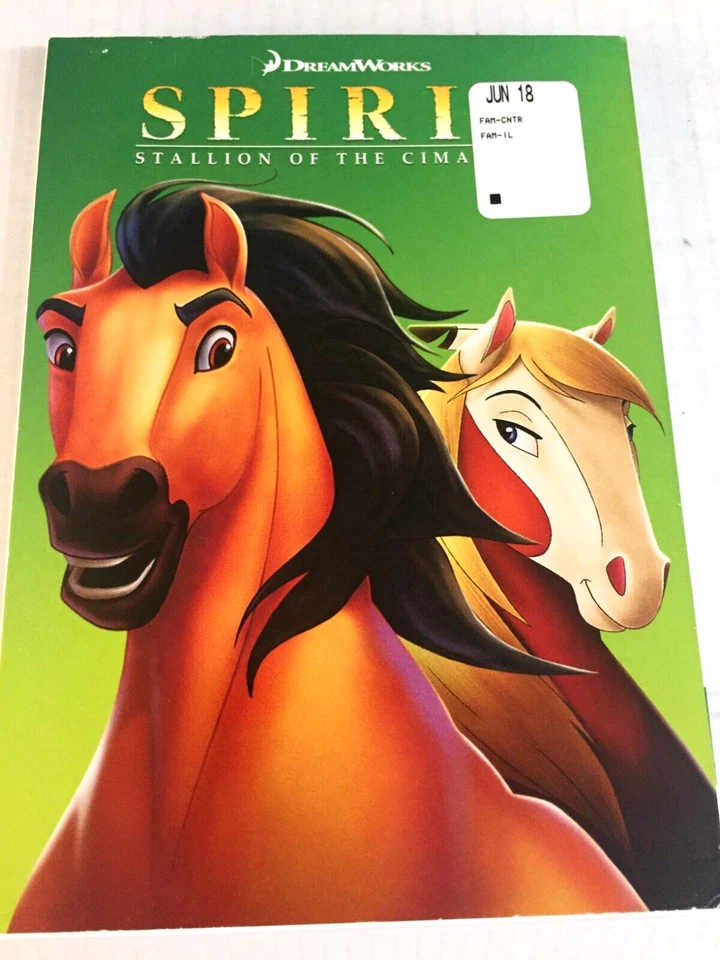Spirit Stallion of the Cimarron DVD with Slip Case Ships Same Day With Tracking - Image 1 of 2