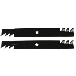 42" Tooth Mulcher Blades for Husqvarna Craftsman Poulan Mowers 532 13 84-98 - Picture 1 of 2