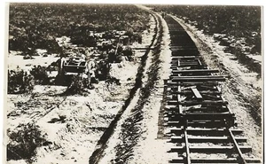 End of the line in the Nevada Desert in 1868, photo by Alfred Hart - Picture 1 of 2