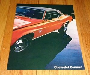 Original 1969 Chevrolet Camaro Sales Brochure Folder SS Z28 Rally Sport - Picture 1 of 2