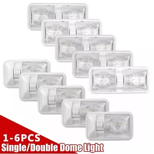 1-6 PCS 12V LED RV Ceiling Lights- Interior Dome Lighting for Trailers & Campers - Picture 1 of 24