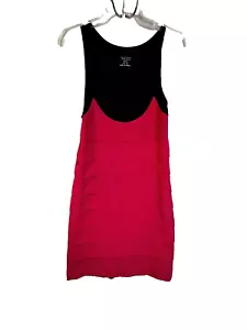 Zara Basic Evening Collection Dress Women's Medium Pink Black Party Night Out - Picture 1 of 9
