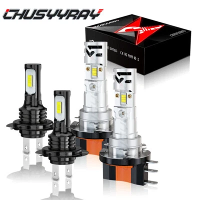 Kit de bombillas LED altas bajas blancas para Mercedes-Benz Metris 2016-2018 2019 Foto 1 de 4