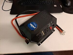Peak Pkcom12- 1200 watt 12 Volt Power Inverter, 2 Outlets, 1 Usb, Remote Control