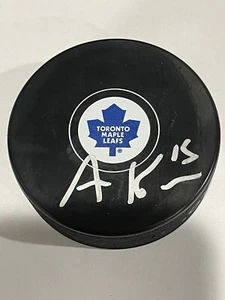 Disco de Hockey Alex Kerfoot Autografiado Firmado Toronto Hojas de Arce b - Imagen 1 de 1