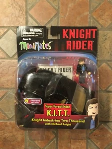 Minimates KNIGHT RIDER SUPER PURSUIT KITT & MICHAEL David Hasselfhoff K.I.T.T - Picture 1 of 1