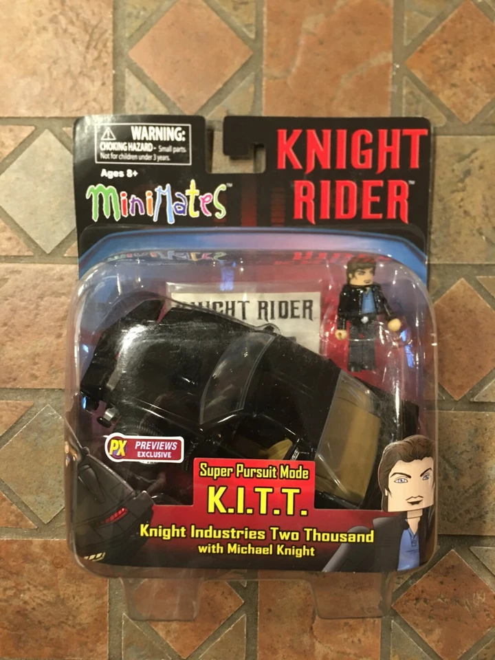 Minimates KNIGHT RIDER SUPER PERSECUCIÓN KITT & MICHAEL David Hasselfhoff K.I.T.T Foto 1 de 1