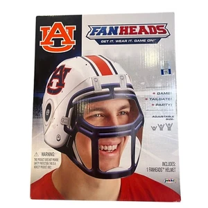 FanHeads Adjustable Helmet Auburn Tigers NCAA Tailgate Party Game NIB - Picture 1 of 3