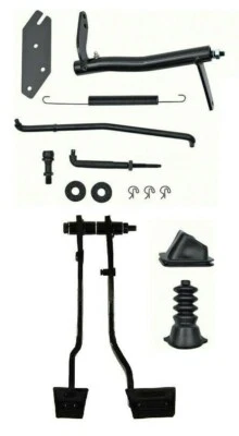 1972-81 Camaro Firebird Clutch Brake Pedal Linkage 4-Speed KW328 K712 W328 W323 Foto 1 de 2