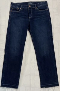 Lucky Brand Jeans Damen 6/28 Blau Sweet Crop Dark Wash Denim Stretch Classic - Bild 1 von 14