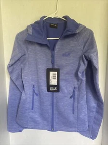 Jack Wolfskin Women's La Cumbre Trail Fleece Jacket Baja Blue Size XS - Picture 1 of 8